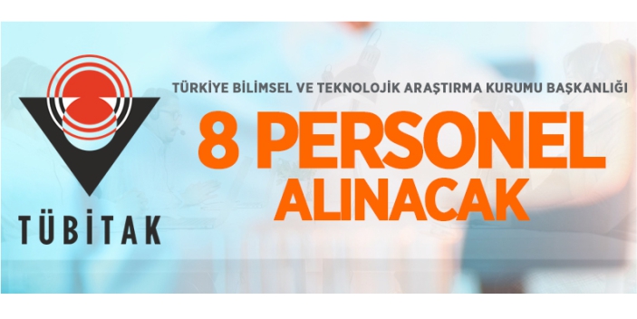 TÜBİTAK personel alacak