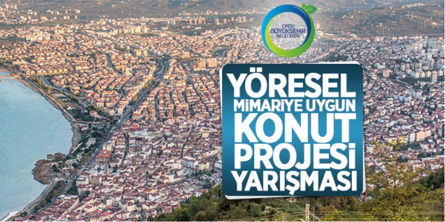 Yöresel Mimariye Uygun Konut Projesi yarışması