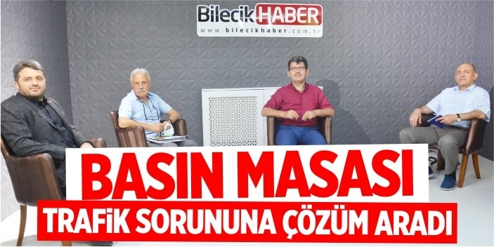 Basın Masası, trafik sorununa çözüm aradı