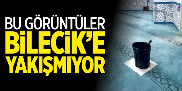 Bu görüntüler Bilecik’e yakışmıyor!