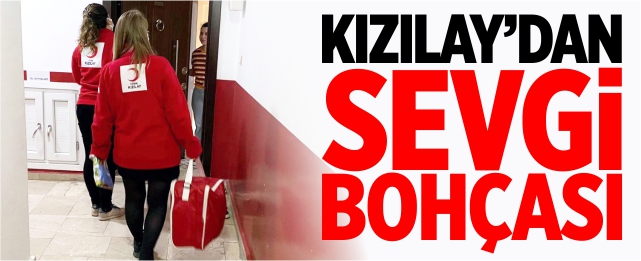 Kızılay’dan ‘Sevgi bohçası’