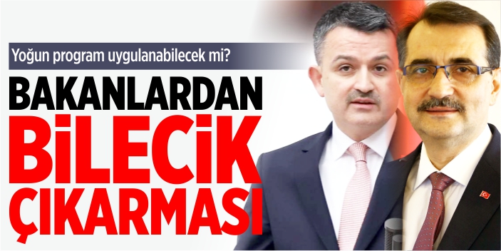 Bakanlardan Bilecik çıkarması