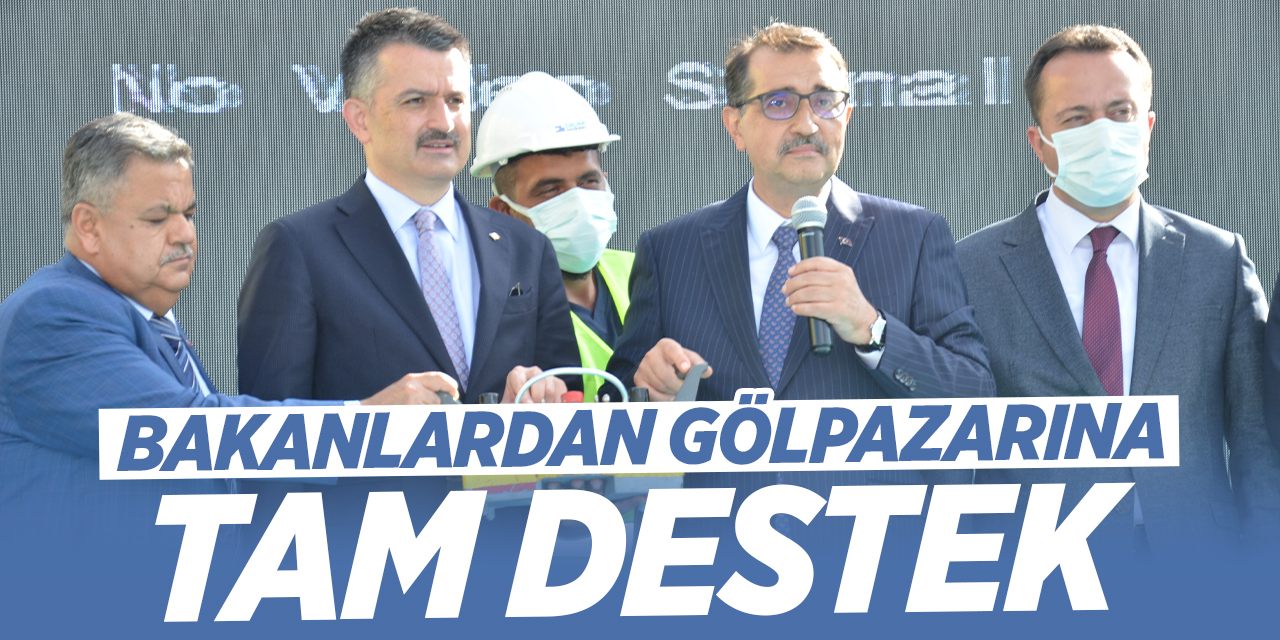 Bakanlardan Gölpazarı'na tam destek