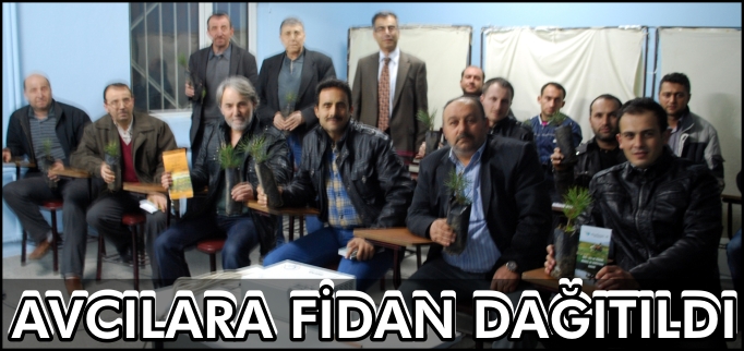 AVCILARA FİDAN DAĞITILDI