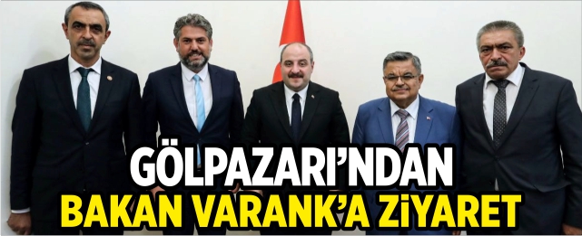 Gölpazarı'ndan Bakan Varank'a ziyaret