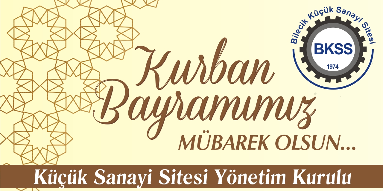 Küçük Sanayi Sitesi Yönetim Kurulu - Bayram Tebrik İlanı