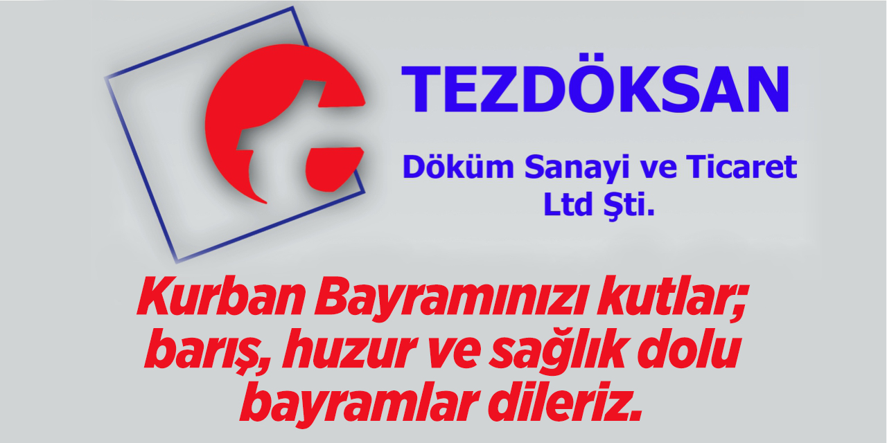 Tezdöksan - Bayram Tebrik İlanı