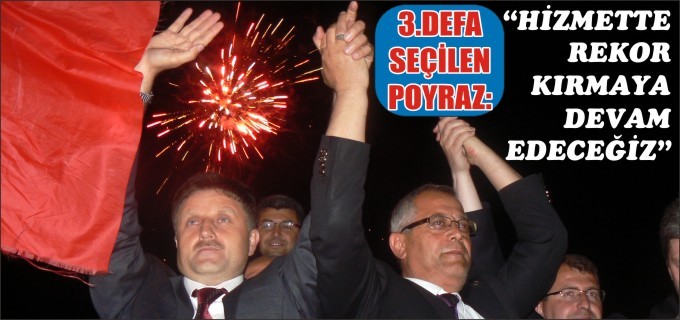 ’’HİZMETTE REKOR KIRMAYA DEVAM EDECEĞİZ’’