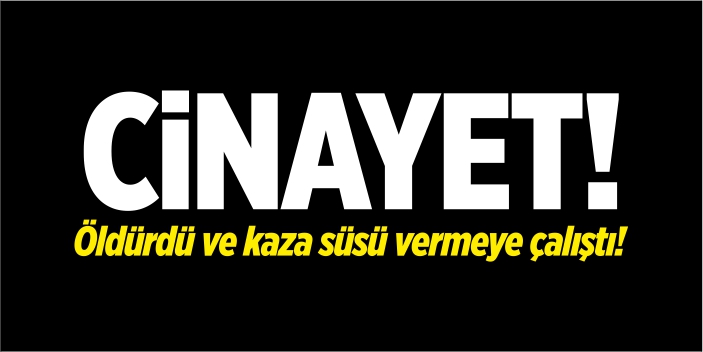 Bilecik'te cinayet!