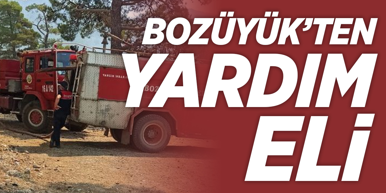 Bozüyük'ten yardım eli