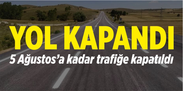 Bilecik-Söğüt yolu trafiğe kapatıldı