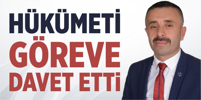 Bilecik BBP İl Başkanı Murat Önal, hükümeti göreve davet etti