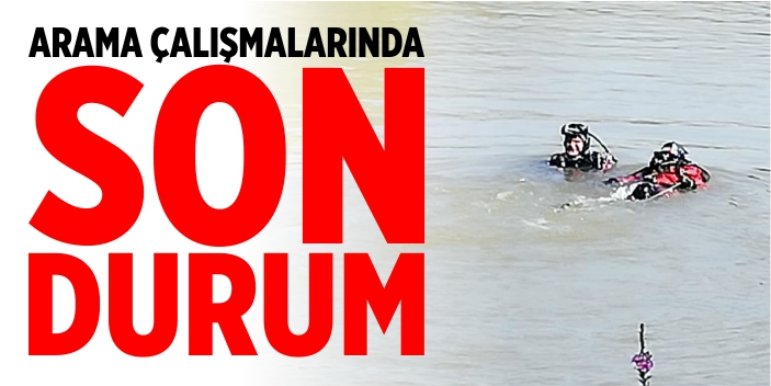 Arama çalışmalarında son durum