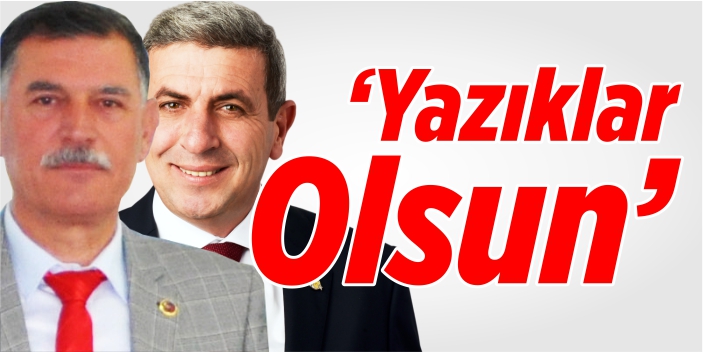 'Yazıklar olsun'