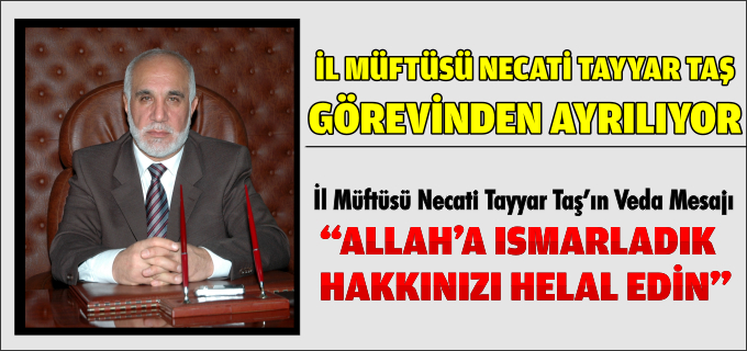 "ALLAH’A ISMARLADIK HAKKINIZI HELAL EDİN"