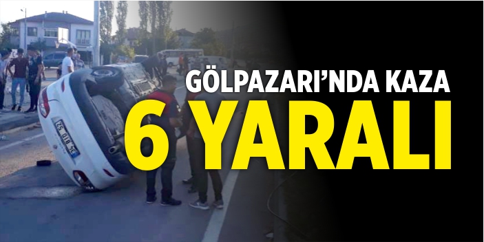 Gölpazarı'nda kaza 6 yaralı