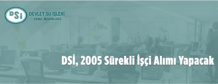 DSİ'den personel alımı