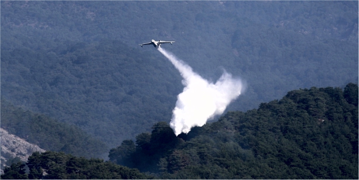 Kazdağları'ndaki yangın kontrol altına alındı