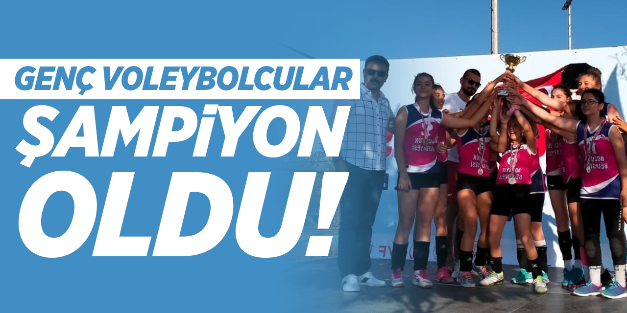 Bozüyük Genç Valeybolcular Şampiyon Oldu!