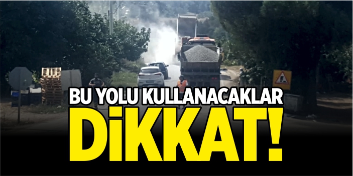 Arabuçtu yoluna dikkat!