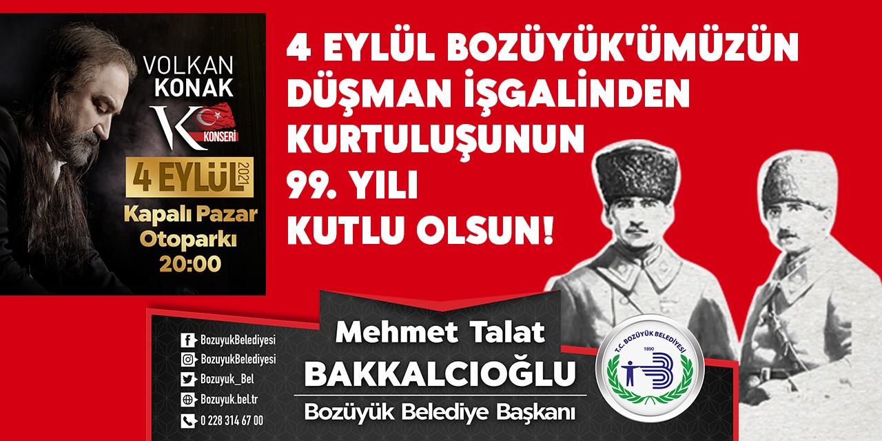 Bozüyük Belediyesi - 4 Eylül Bozüyük'ün Düşman İşgalinden Kurtuluşu