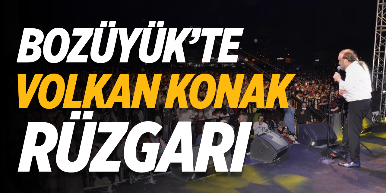 Bozüyük'te Volkan Konak Rüzgarı