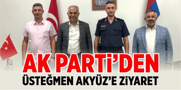 AK Parti’den Üsteğmen Akyüz’e ziyaret