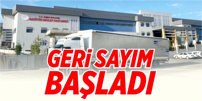 Bozüyük'te yeni hastane için geri sayım başladı