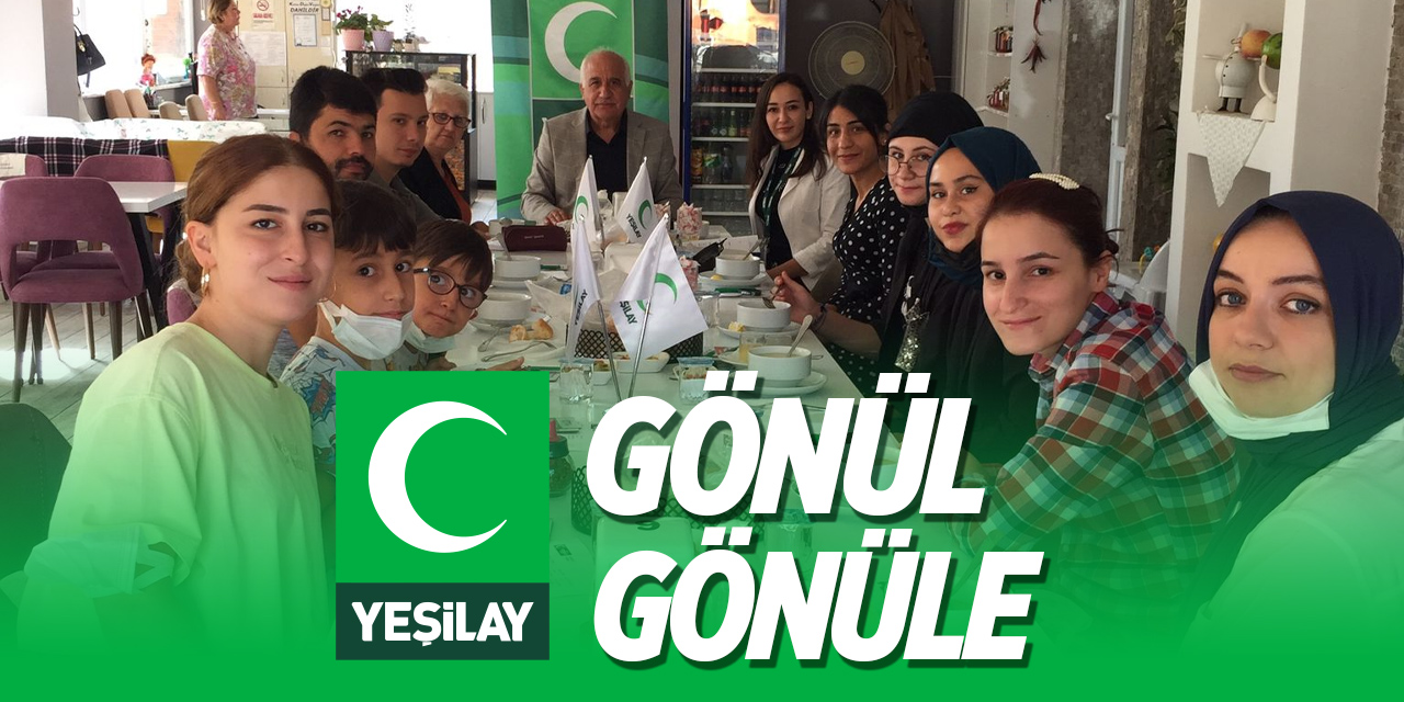 Yeşilay gönül gönüle