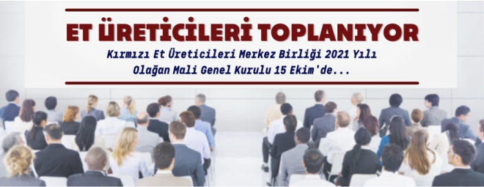 Kırmızı et üreticileri toplanıyor