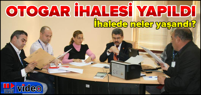 BOZÜYÜK OTOGAR İHALESİ YAPILDI