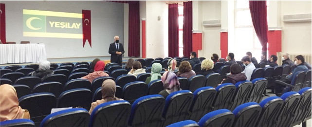 Yeşilay’dan bilgilendirme toplantısı