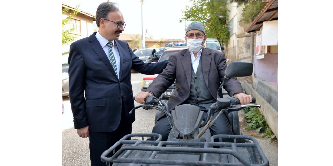 92 yaşındaki dedenin ATV tutkusu