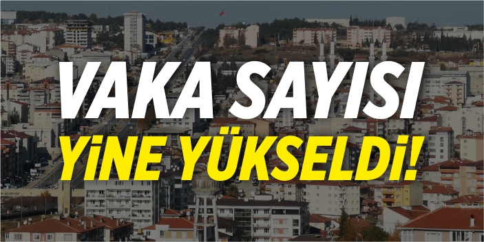 Vaka sayısı yine yükseldi!
