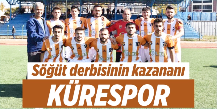 Söğüt derbisinin kazananı Kürespor