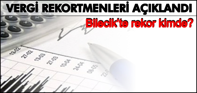 VERGİ REKORTMENLERİ AÇIKLANDI