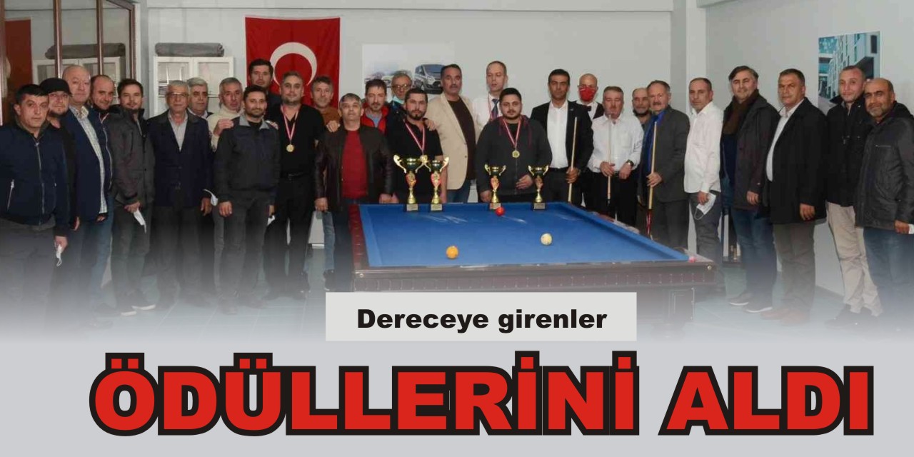 Bozüyük 3 bant Bilardo Cumhuriyet Kupası sahiplerini buldu