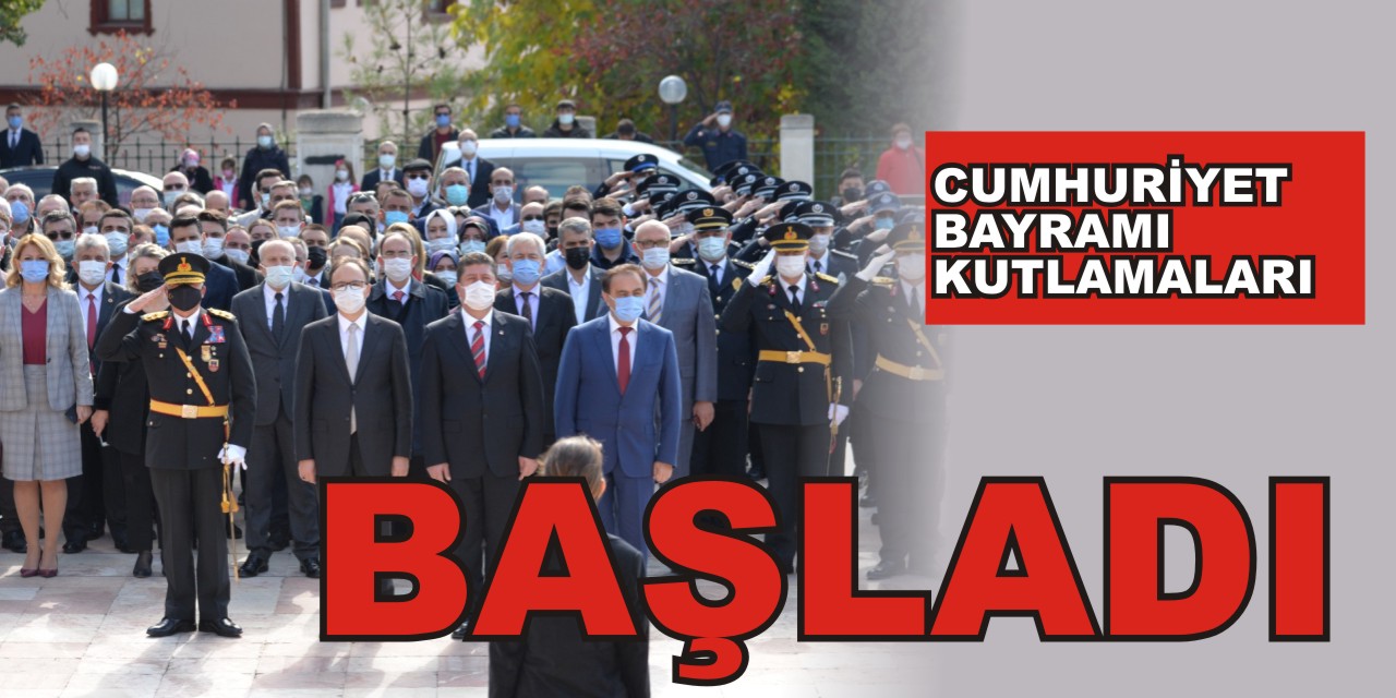 Cumhuriyet Bayramı kutlamaları başladı