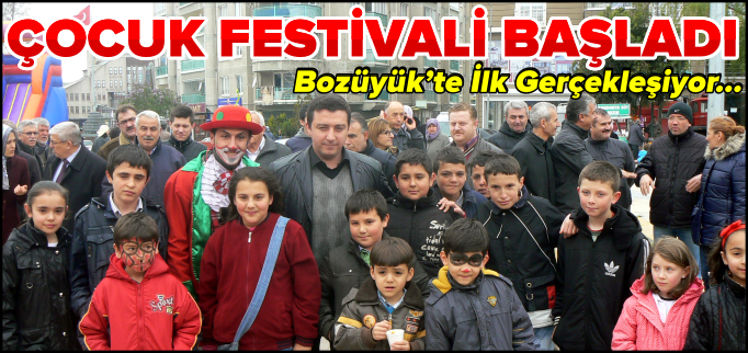 ÇOCUK FESTİVALİ BAŞLADI