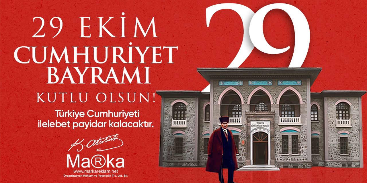Marka Reklam - 29 Ekim Kutlama İlanı