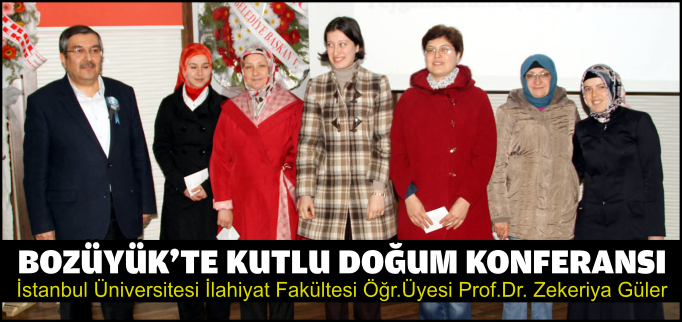 BOZÜYÜK’TE KUTLU DOĞUM KONFERANSI