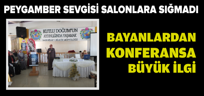 PEYGAMBER SEVGİSİ SALONLARA SIĞMADI