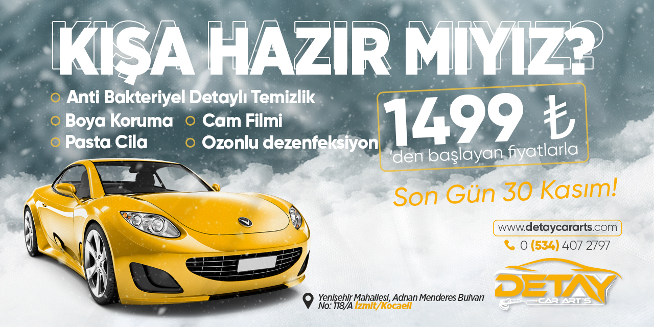 Detay Car Art's Kışa Hazır Mıyız? Kampanyası