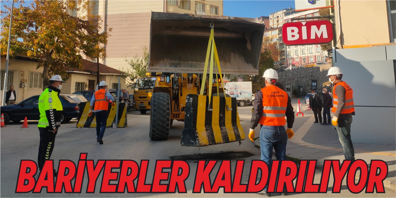 BARİYERLER KALDIRILIYOR