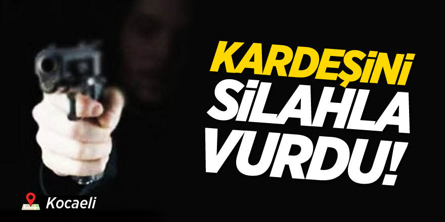 Tartıştığı kardeşini silahla vurarak öldürdü