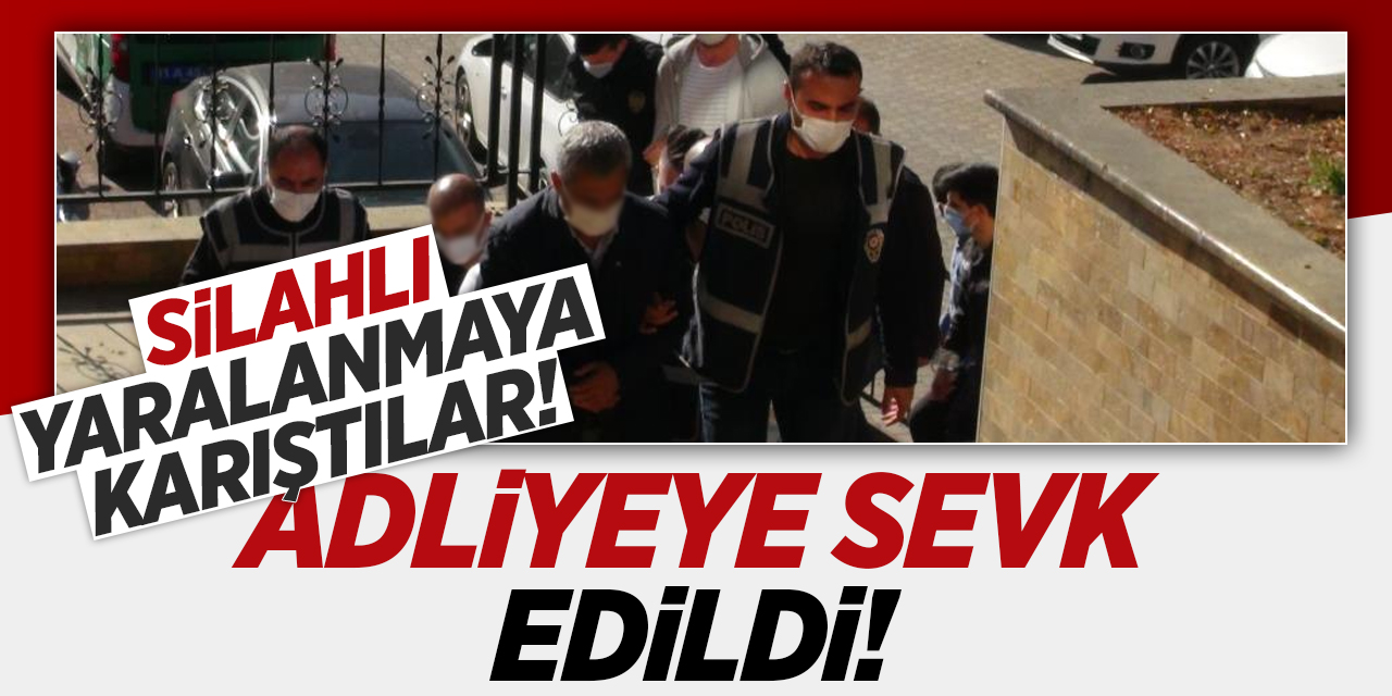 Bilecik'te Silahlı Yaralanmaya Karıştılar! Adliyeye Sevk Edildi!