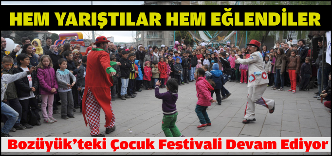 HEM YARIŞTILAR HEM EĞLENDİLER