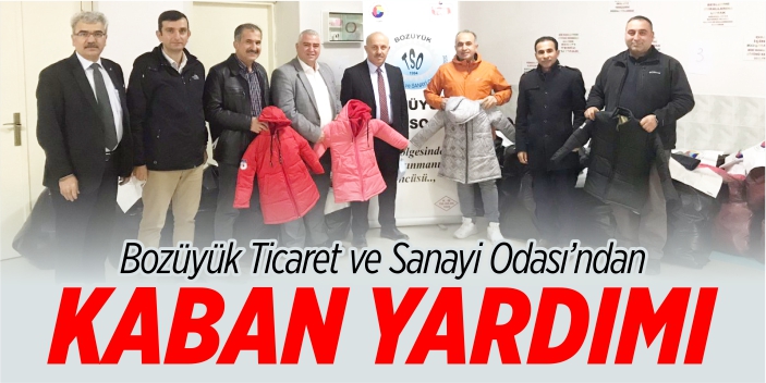 Bozüyük TSO’dan kaban yardımı