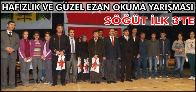 SÖĞÜT İLK 3’TE