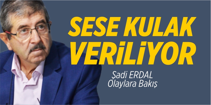 Sese kulak veriliyor